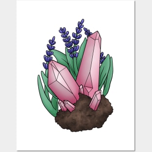 Lavender and Rose Quartz Posters and Art